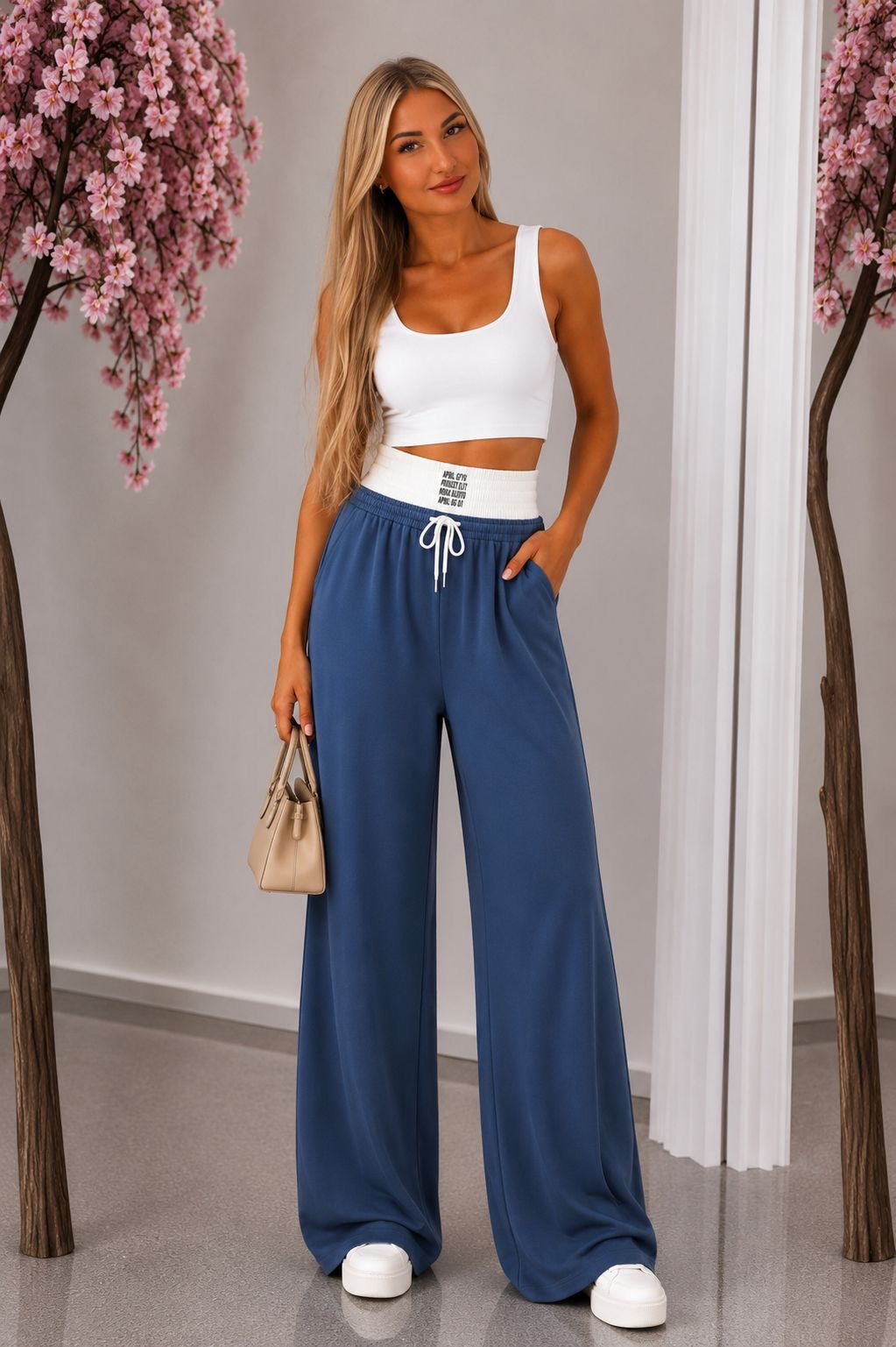Luxe Top & Wide Leg Broek