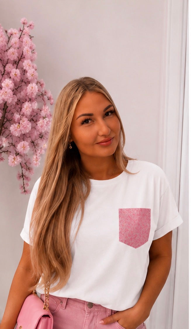Glitter Pocket T-Shirt